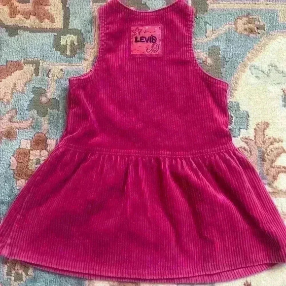 Levi's Other - Vintage made in the USA little LEVI’s corduroy 3T toddler girl pink no flaws